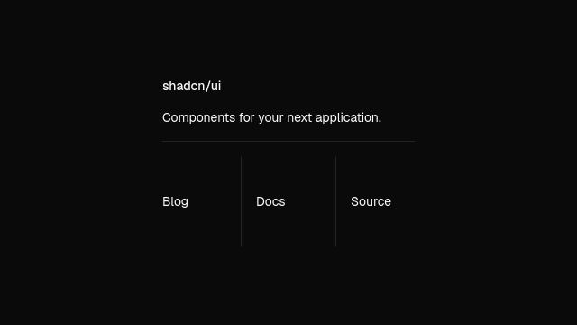 Separator component preview