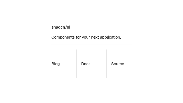 Separator component preview